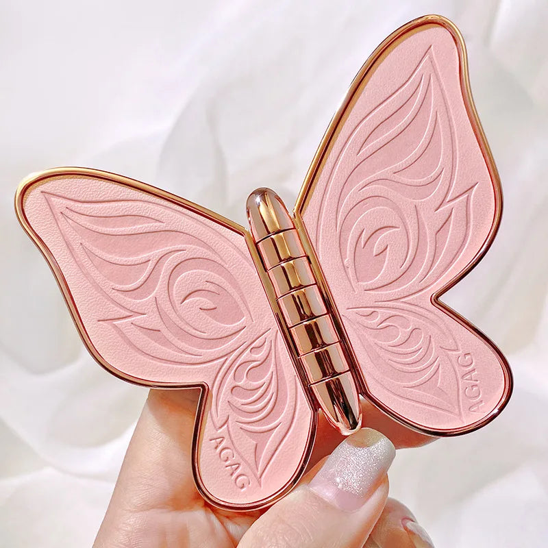 AGAG Brand 6 Colors Eyeshadow Palette – Butterfly Eye Shadow Lucky Koi Pearl Sequins Glitter Matte Makeup Plate Glitter Eyeshadow | Irresistible Color for Eyes That Mesmerize