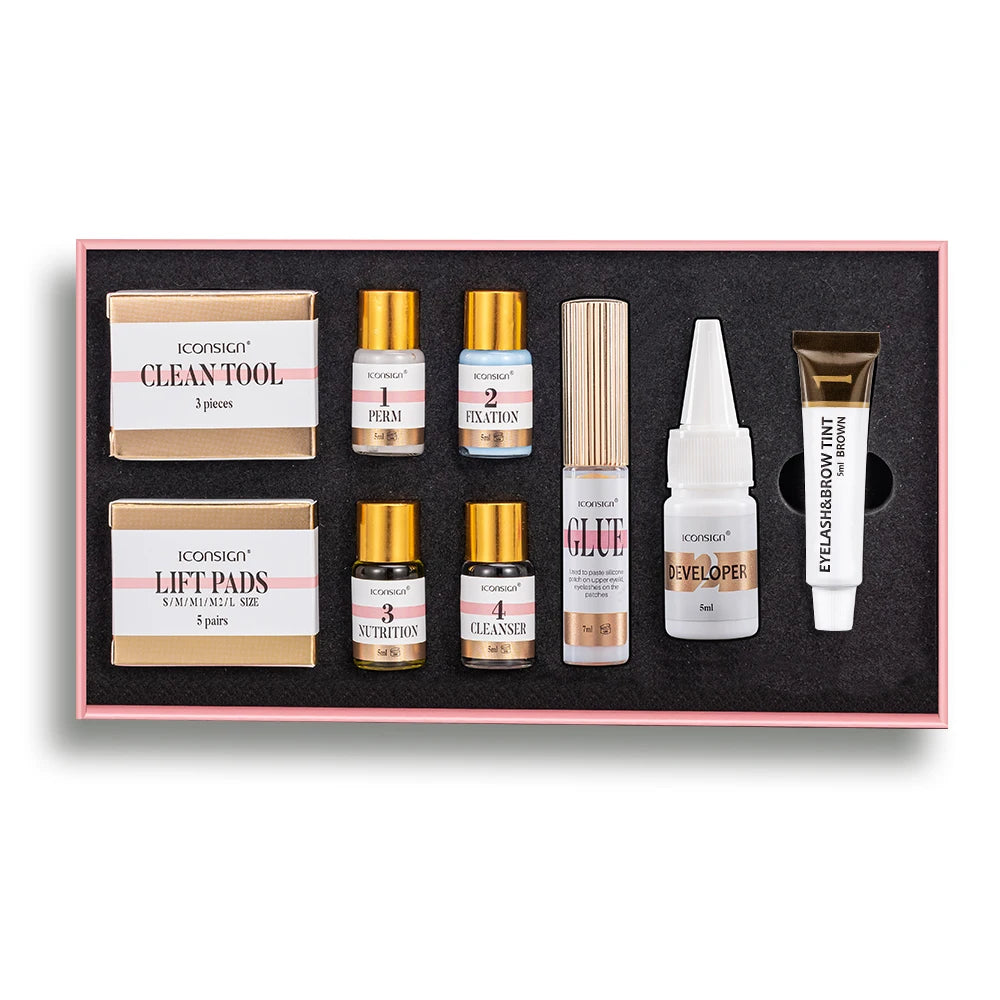 β¨ ICONSIGN Lash Lift & Tint Kit β Salon-Quality Glam at Home πββοΈπ