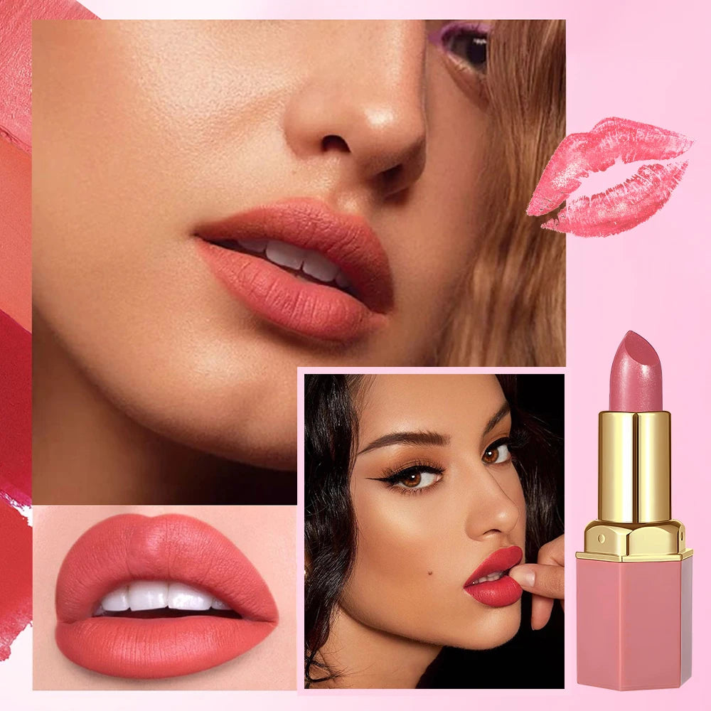 6PCS Gold Bar Lipstick Set – Drape Your Lips in Luxury 💋✨
