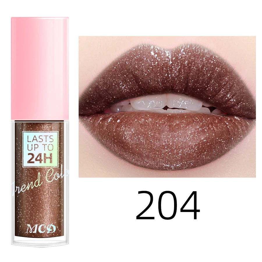 ✨ 18 Colors Glitter Lip Glaze — Shine Bright & Stay Hydrated All Day! 💄💧