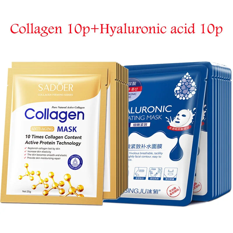 Your 20-Day Glow-Up: Korean Snail Collagen Face Masks That Transform Skin Fast
