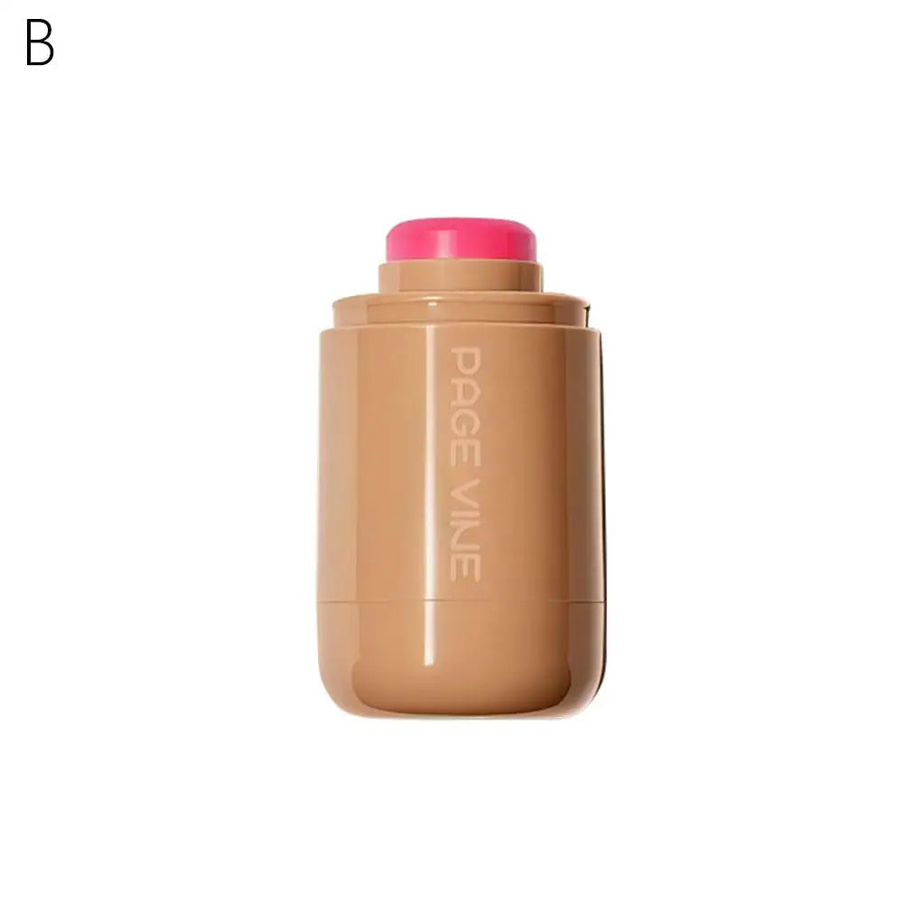 PAGE VINE Pocket Blush Stick β 2-in-1 Lip & Cheek Color | Long-Lasting, Hydrating Cream Blush & Lip Tint with Rich Pigment