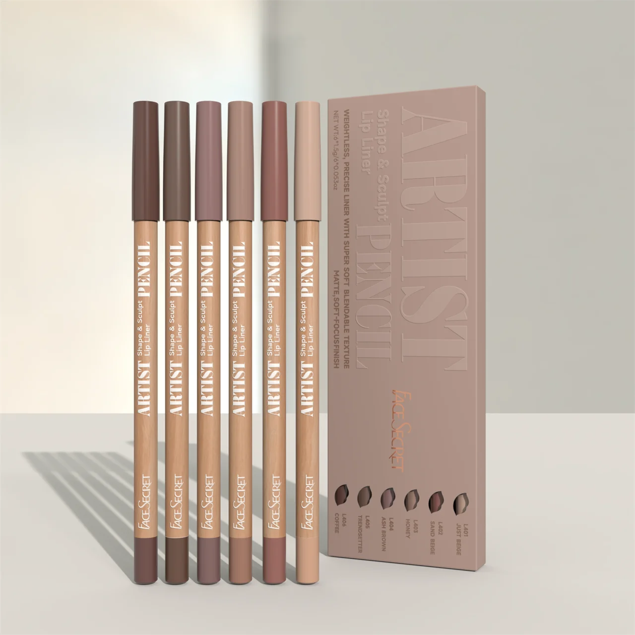 Face Secret Artist Shape Sculpt Lip Liner Pencil – The Power to Sculpt, Define, and Seduce in One Stroke