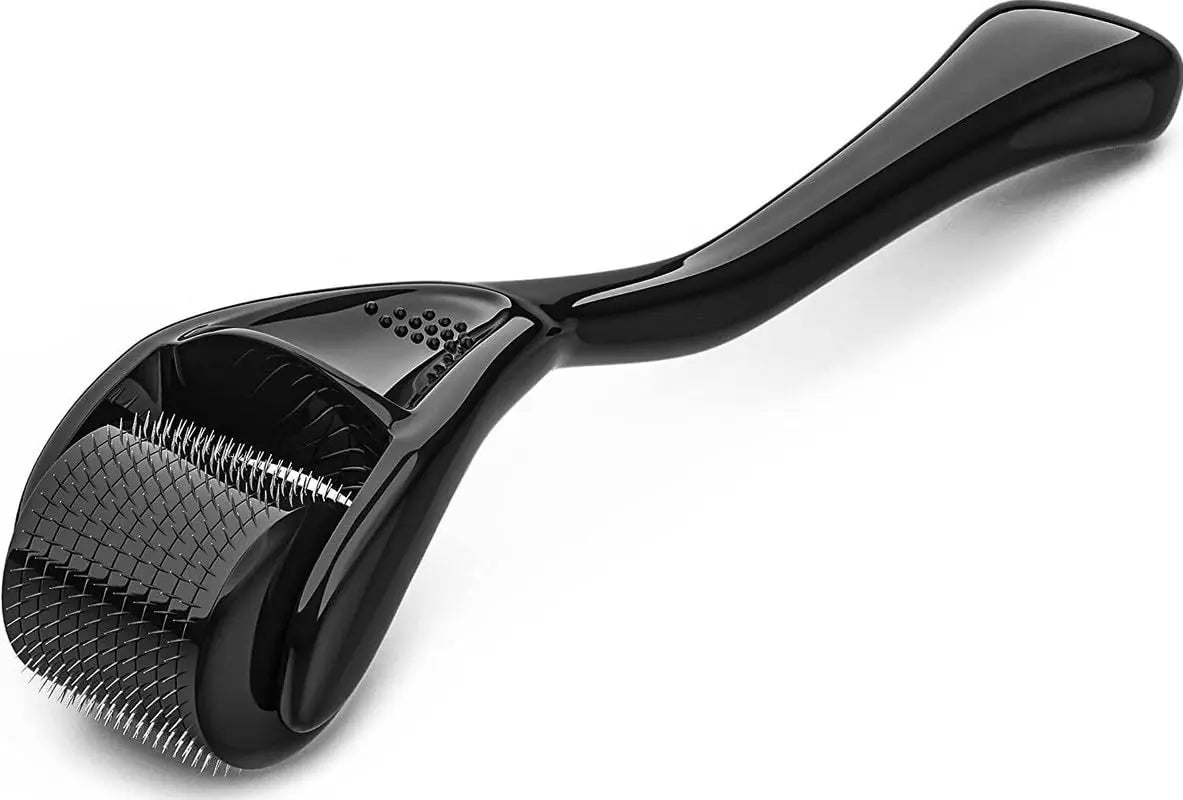 Premium 540 Needle Derma Roller for Face & Beard (0.2mm / 0.25mm / 0.3mm)
