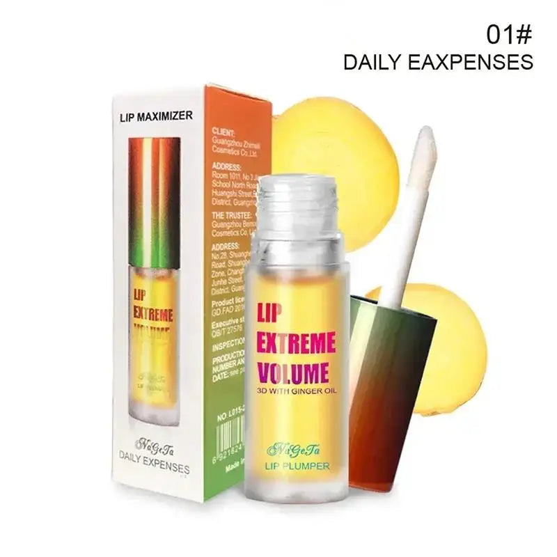 ๐ Lip Plumper Oil Serum โ Instant Volumizing, Fine Line Repair & Elasticity Boost | Long-Lasting Sexy Lip Balm ๐งโจ