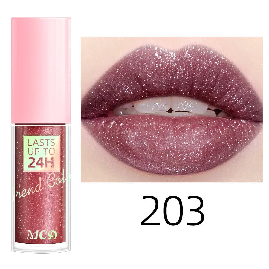 ✨ 18 Colors Glitter Lip Glaze — Shine Bright & Stay Hydrated All Day! 💄💧