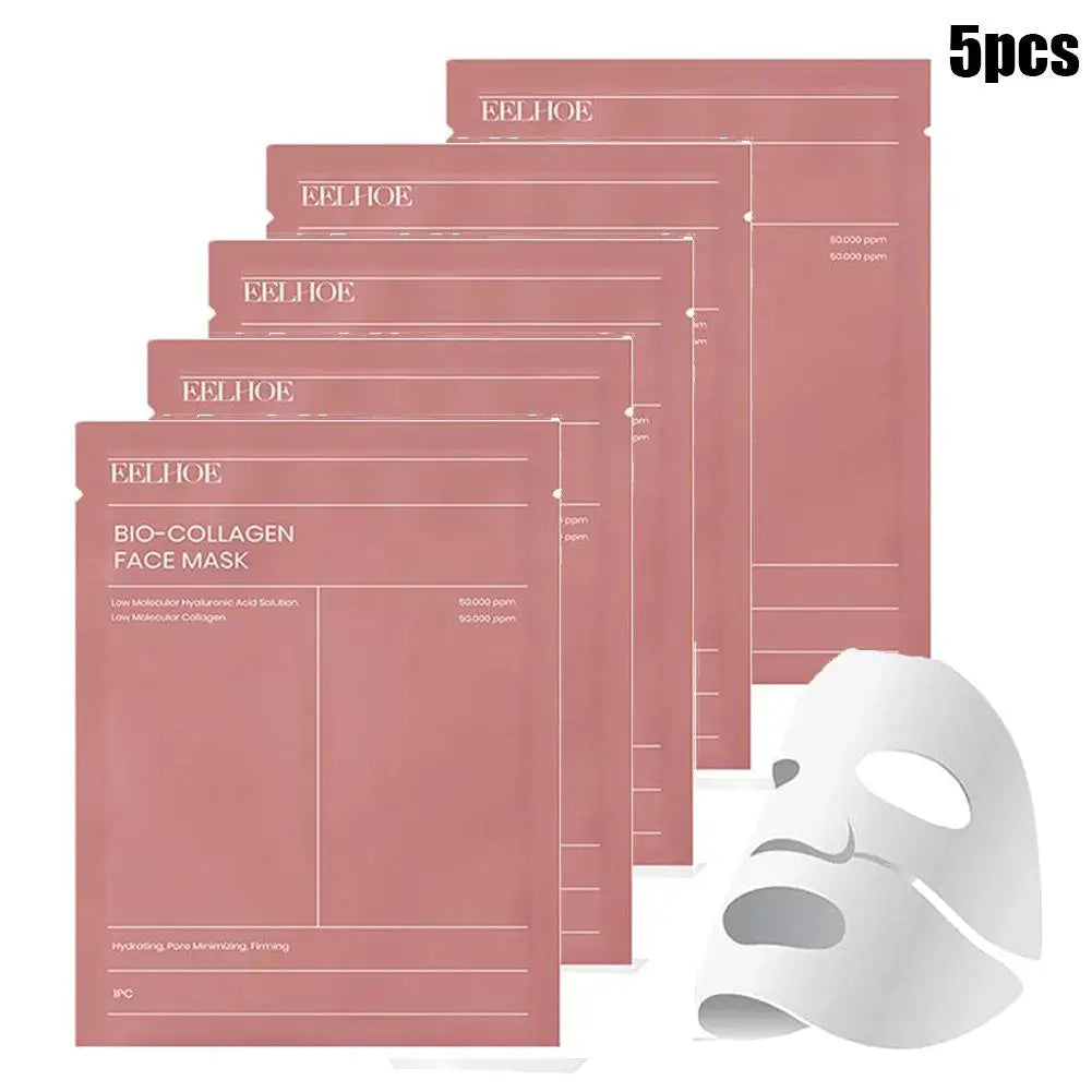 1/5/10X Collagen Miracle Masks – Shrink Pores, Hydrate Deeply, Wake Up Glowing!