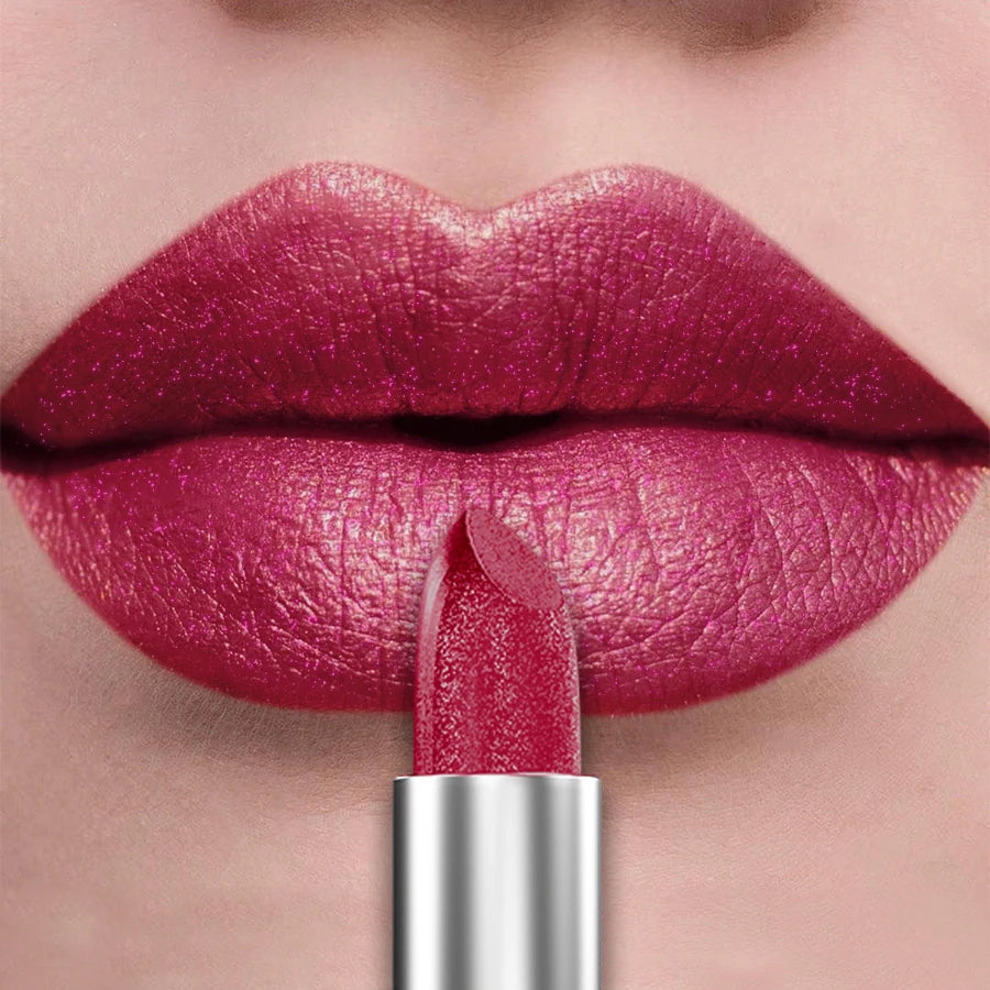 KAFURUX 21 Colors Bold & Intense Glitter Metallic Lipstick