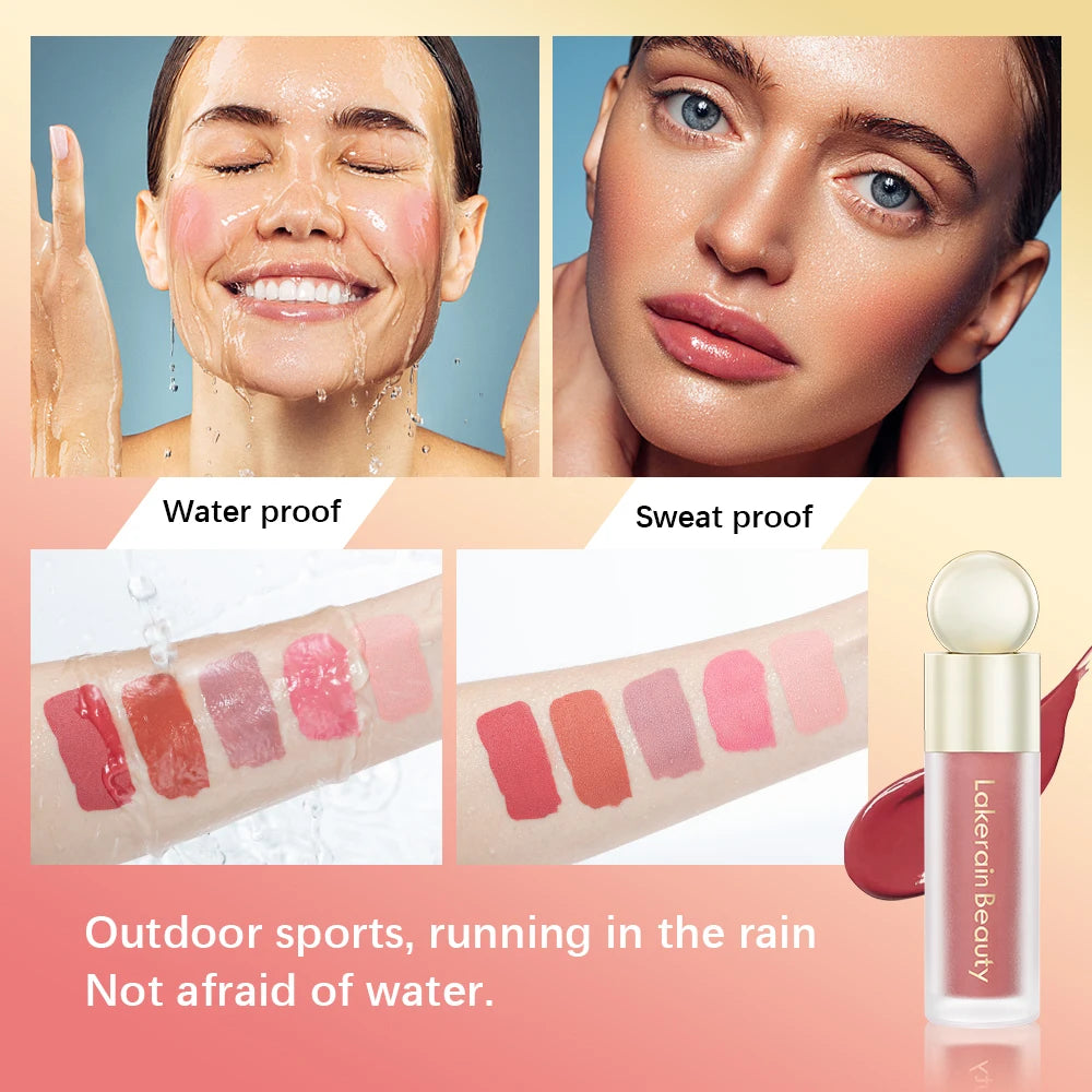 Blush Liquid Blusher Real Makeup Matte Palette Liquid Cream Stick Pink Face Rare Makeup Beauty