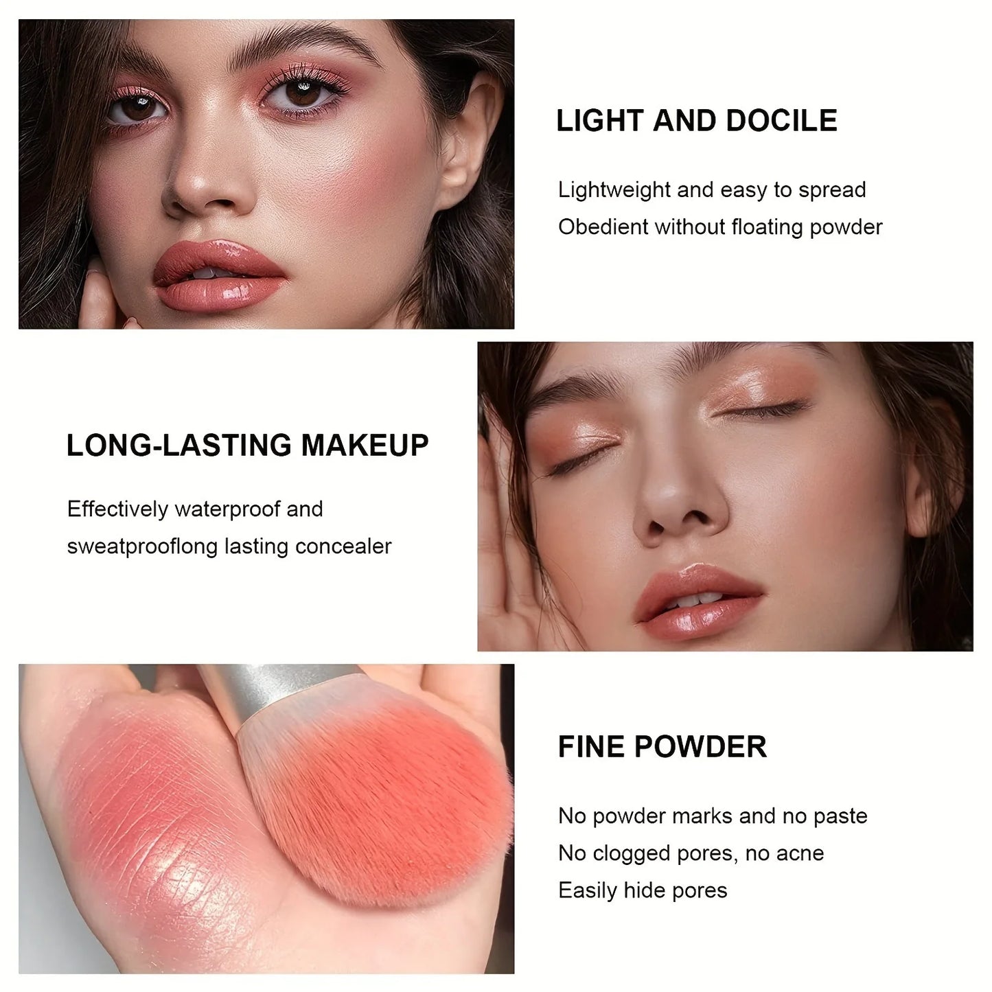 12-Color Blush & Face Palette β Creamy Multi-Color Blusher, Concealer, Contour & Highlighter | All-in-One Iron Box Makeup Palette
