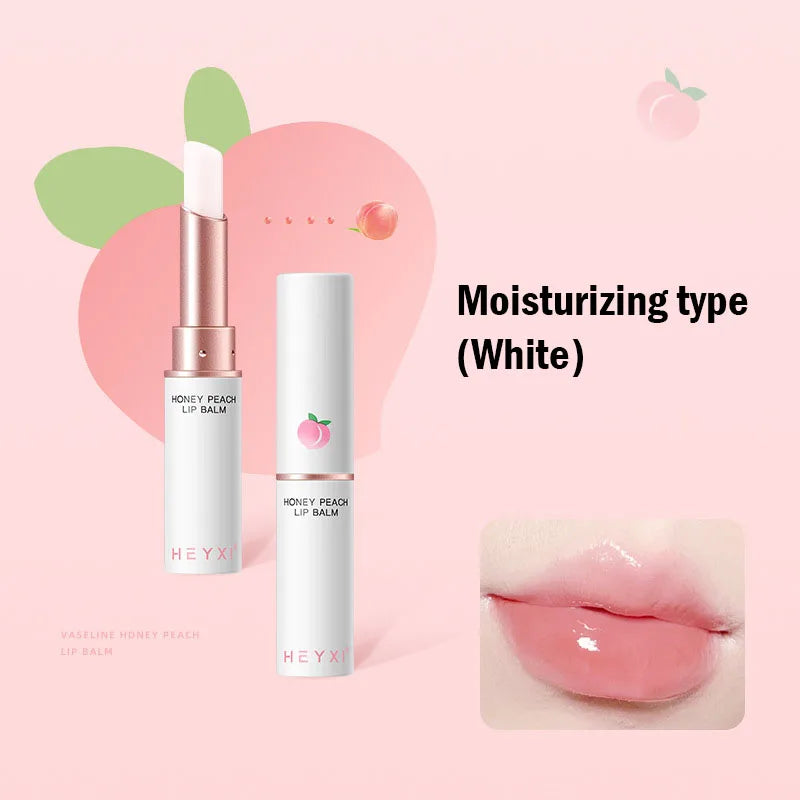 ๐ Honey Peach Color-Changing Lip Balm โ Plumping, Hydrating & Nourishing Lip Care | Mood Lipstick Magic ๐โจ