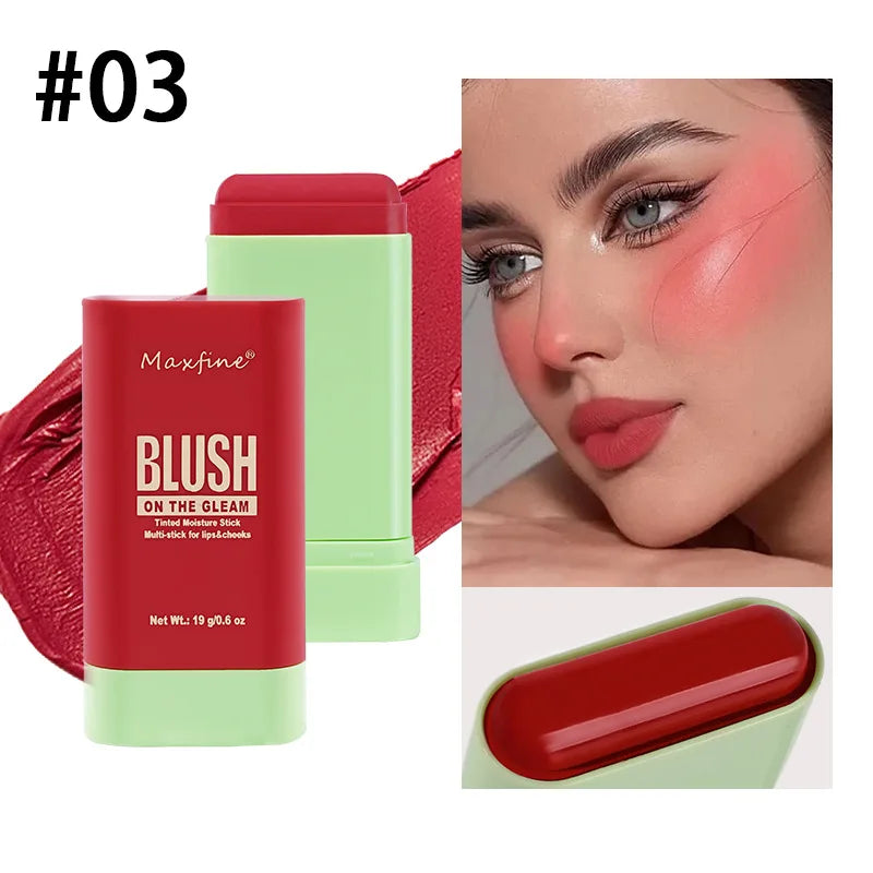 Multi-Functional Blush Stick โ Waterproof, Long-Lasting, Hydrating Cream Color