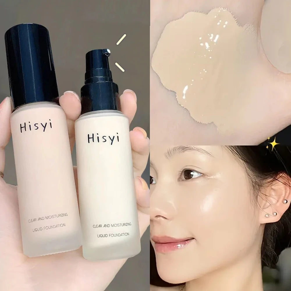 ✨ Flawless Finish Liquid Foundation – Conceal Blemishes, Even Skin Tone, & Glow Naturally