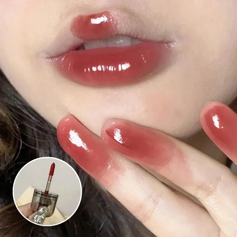 ❄️ HERORANGE HR564 Enveloping Ice Night Mirror Lip Glaze