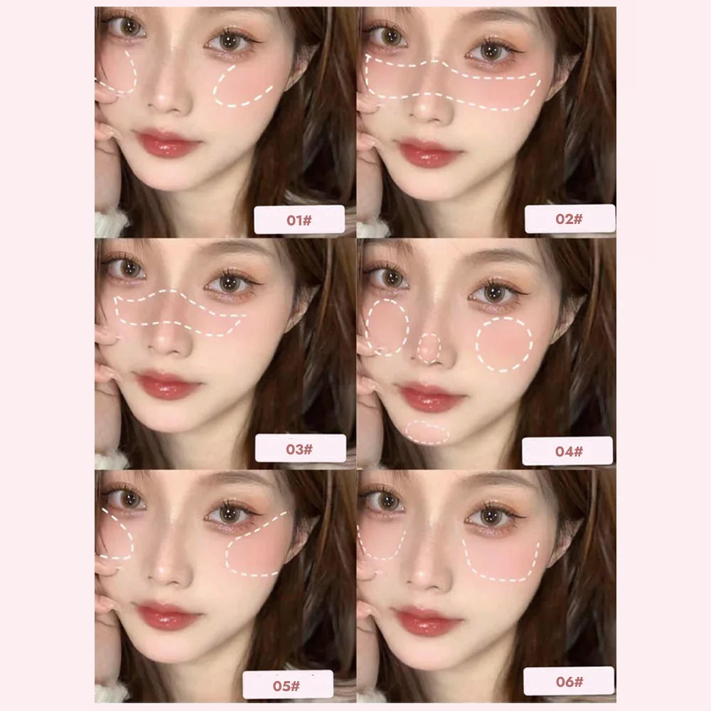 Airy Blush Clay Pigmented Powdery Cream Blusher DaimAnpu – Long-Lasting Matte Girlish Color for a Tender, Uplifting Look