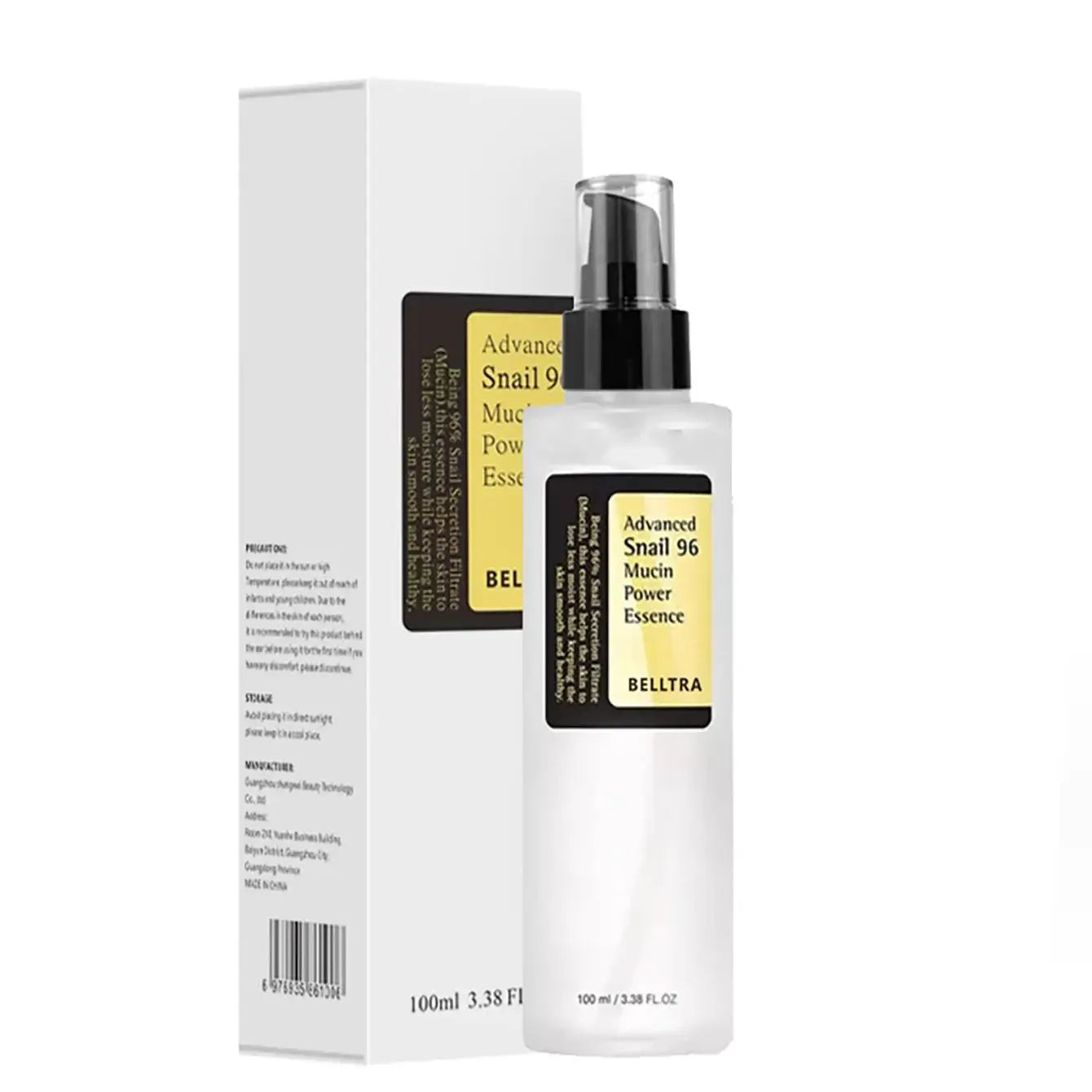 🌿 Snail Mucin 96% Repair Essence – Anti-Aging Miracle Serum for Firming, Brightening & Deep Hydration | 100ml