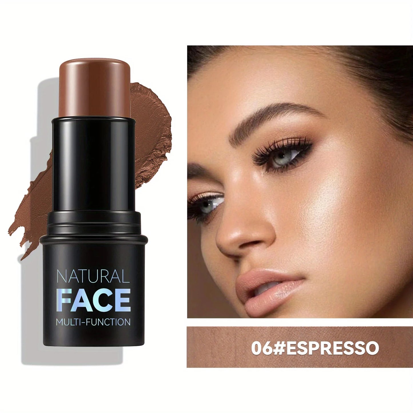 Cream Contour Stick – Multi-Shade Sculpting Pen with Highlighter, Bronzer & Blush | Long-Lasting, Water-Resistant, Non-Greasy Formula