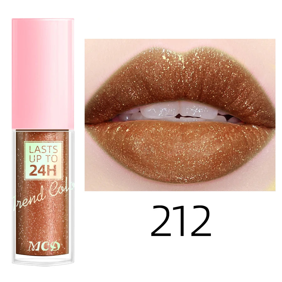 ✨ 18 Colors Glitter Lip Glaze — Shine Bright & Stay Hydrated All Day! 💄💧