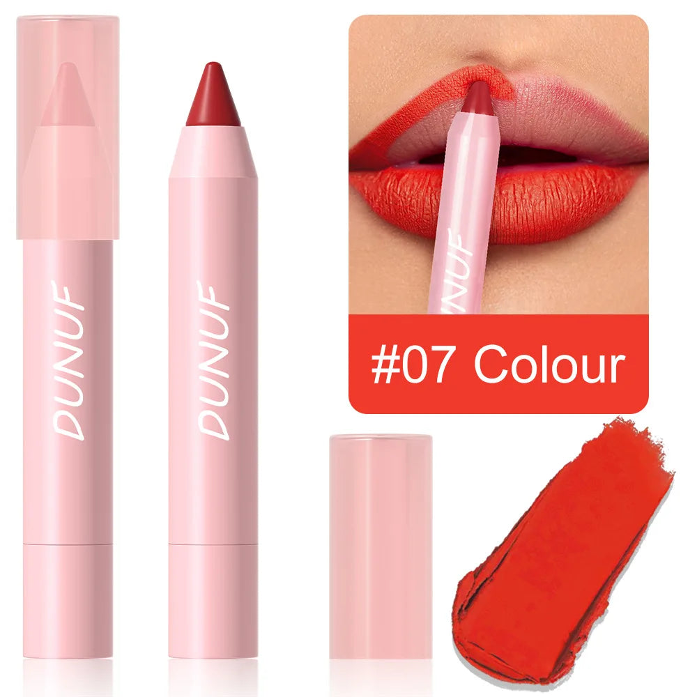 π DUNUF 18-Color Lipstick Pencil β Define. Enhance. Seduce. π
