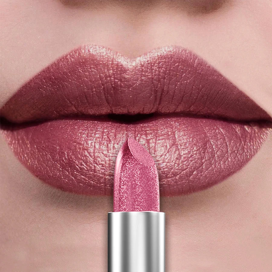 KAFURUX 21 Colors Bold & Intense Glitter Metallic Lipstick