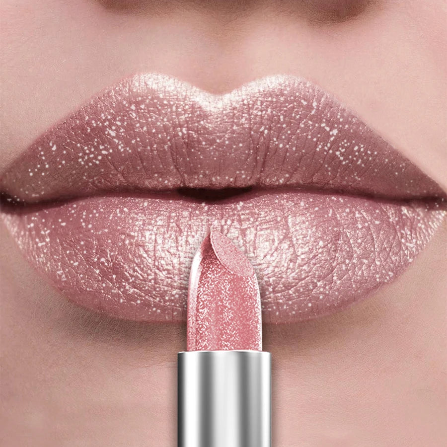 KAFURUX 21 Colors Bold & Intense Glitter Metallic Lipstick