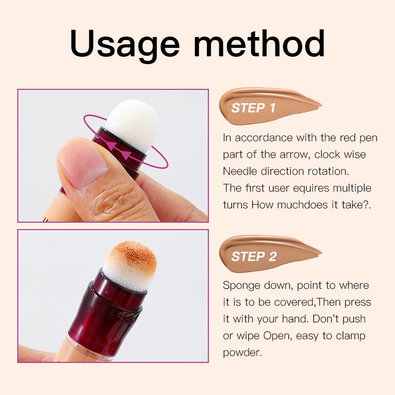π§½ New Sponge-Head Concealer β Say Goodbye to Dark Circles, Freckles, Acne & Pigmentation Instantly