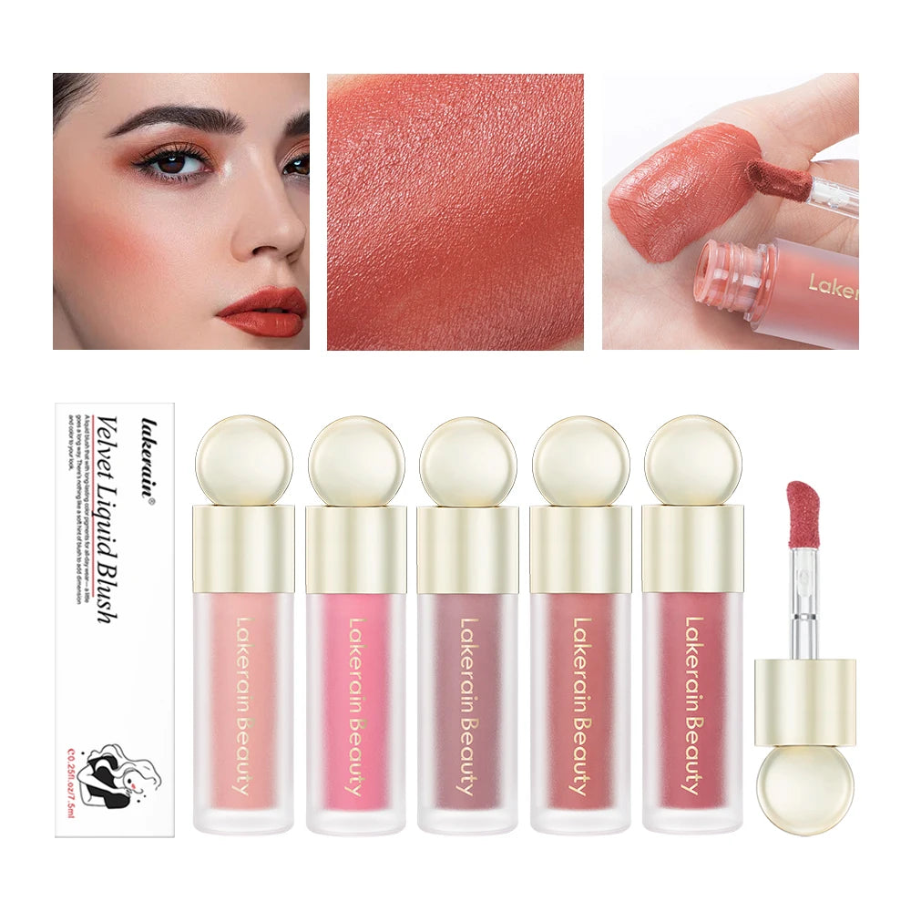 Blush Liquid Blusher Real Makeup Matte Palette Liquid Cream Stick Pink Face Rare Makeup Beauty