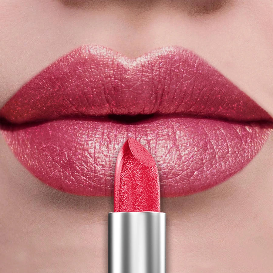KAFURUX 21 Colors Bold & Intense Glitter Metallic Lipstick