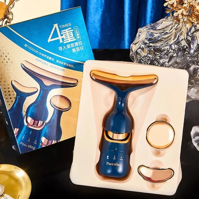 ✨ 3-in-1 Face & Neck Sculpting Massager – Lift, Tighten, Rejuvenate Your Skin in Minutes a Day!