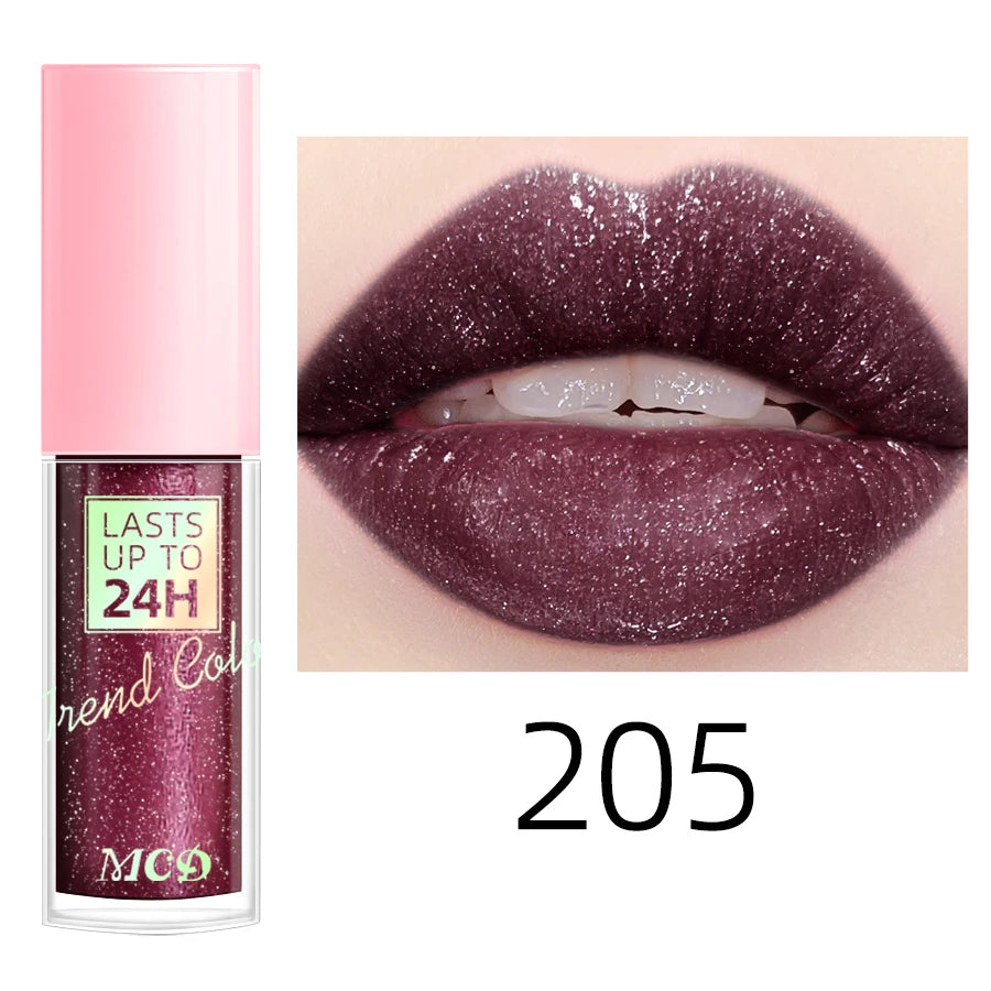 ✨ 18 Colors Glitter Lip Glaze — Shine Bright & Stay Hydrated All Day! 💄💧