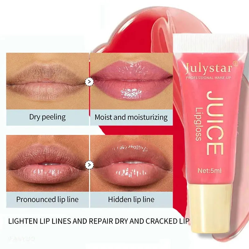 π§ Watery Crystal Clear Jelly Lip Oil β Your Ultimate Secret for Smooth, Plump, and Hydrated Lips! πβ¨