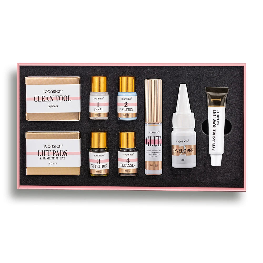 β¨ ICONSIGN Lash Lift & Tint Kit β Salon-Quality Glam at Home πββοΈπ