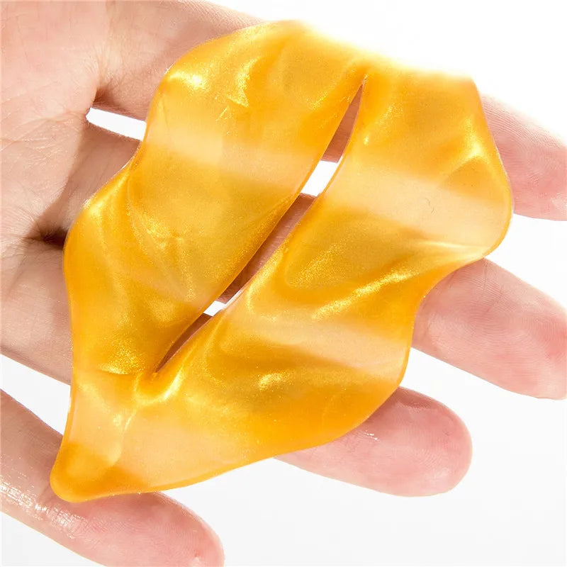 π 5pcs Crystal Collagen Lip Masks β Plumping, Moisturizing & Nourishing Pink Lip Patches | Korean Skincare for Soft, Smooth Lips πβ¨