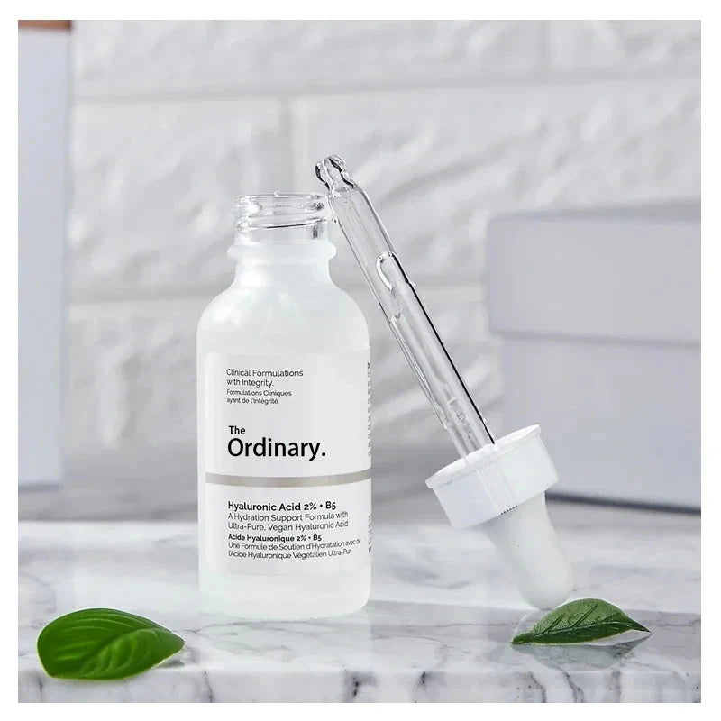 💧 2% Hyaluronic Acid + B5 Serum – Deep Hydration & Nourishment for Dry, Dull Skin | Multi-Effect Facial Essence for Firming, Oil Control & Glow | 30ml