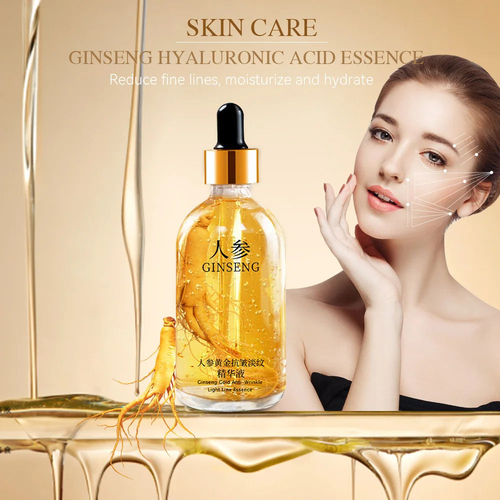 💫 24K Gold Collagen Face Serum – Hyaluronic Acid + Niacinamide | Lifting, Firming, Whitening & Anti-Aging Elixir | 100ml