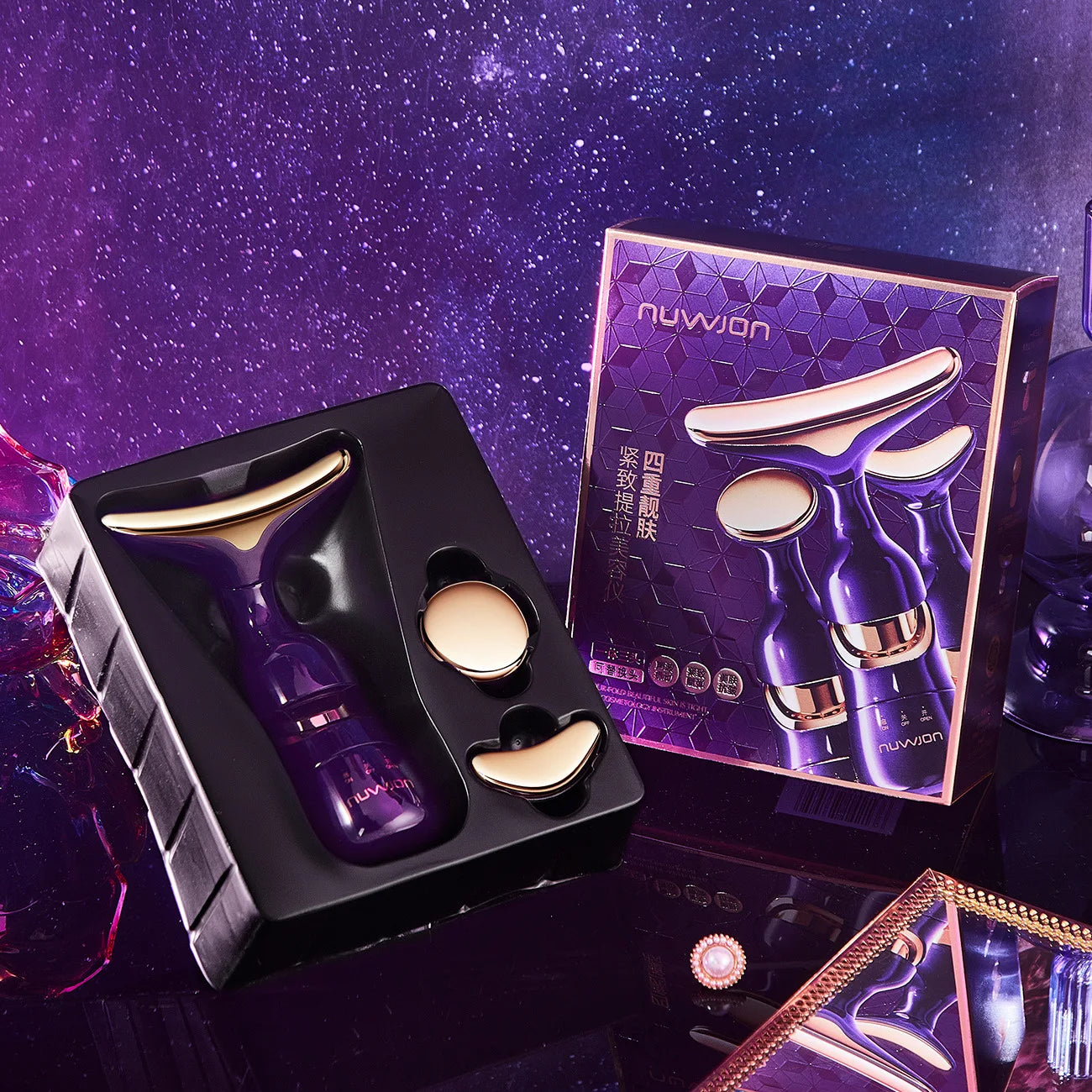 ✨ 3-in-1 Face & Neck Sculpting Massager – Lift, Tighten, Rejuvenate Your Skin in Minutes a Day!