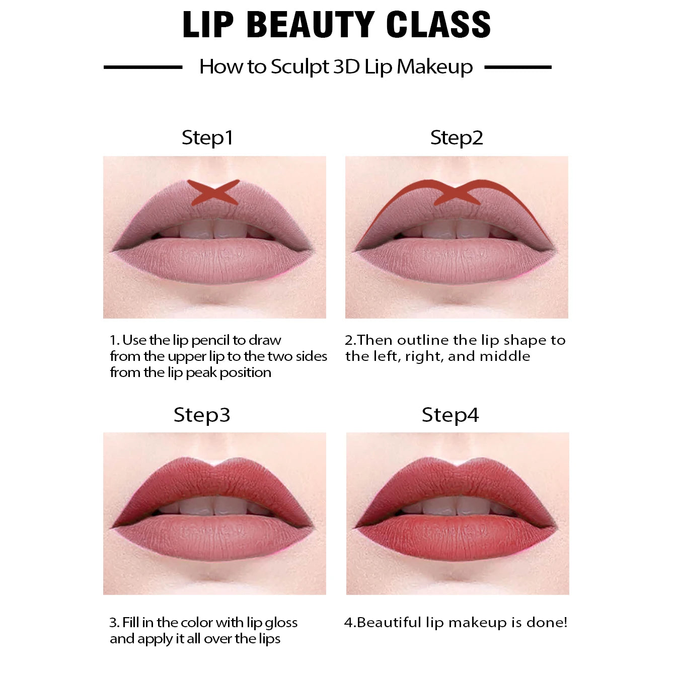 14-Color Nude Matte Lipstick Pencil β One Pencil. Infinite Looks.
