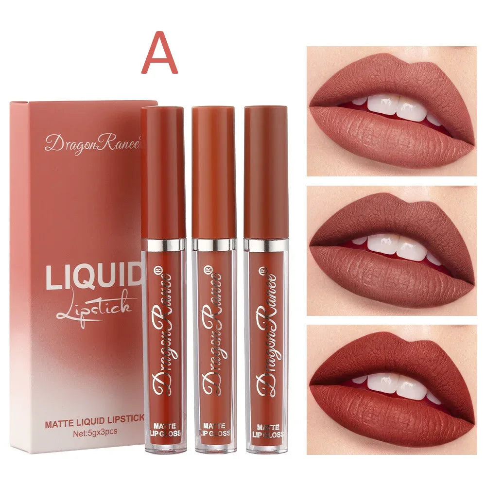 3 PCS Liquid Lipsticks Set β Unleash Bold, Beautiful Lips That Last All Day! ππ₯