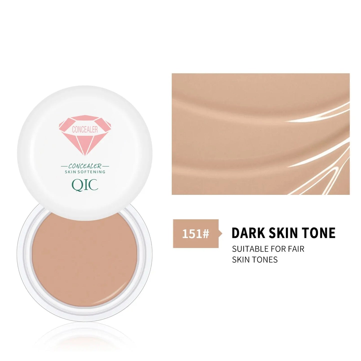 🔥 Flawless Skin BB Cream Concealer – Erase Dark Circles, Freckles & Imperfections with Long-Lasting, Waterproof Confidence