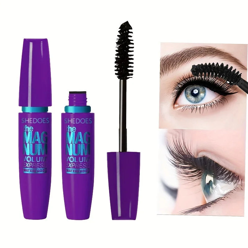 Instant Lash Lift: 4D Black Mascara for Thick, Long, Curled Lashes That Command Attention