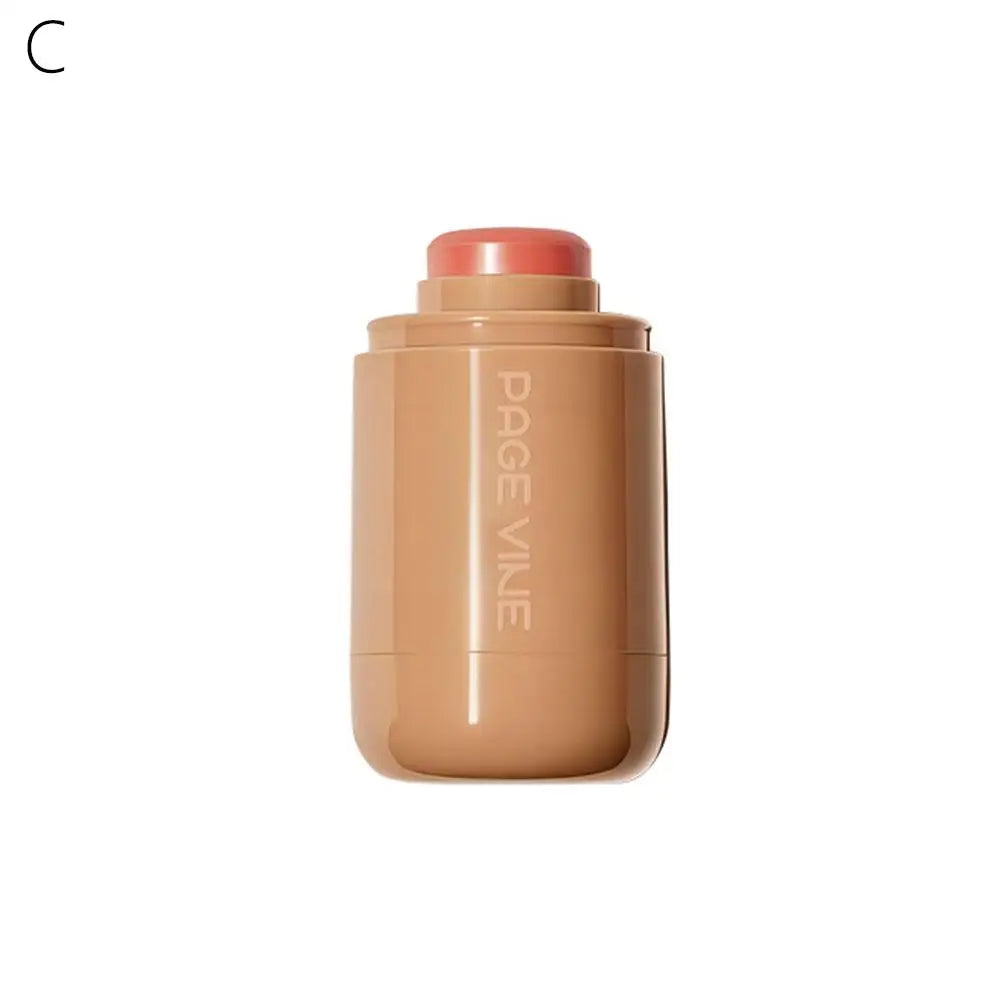 PAGE VINE Pocket Blush Stick β 2-in-1 Lip & Cheek Color | Long-Lasting, Hydrating Cream Blush & Lip Tint with Rich Pigment