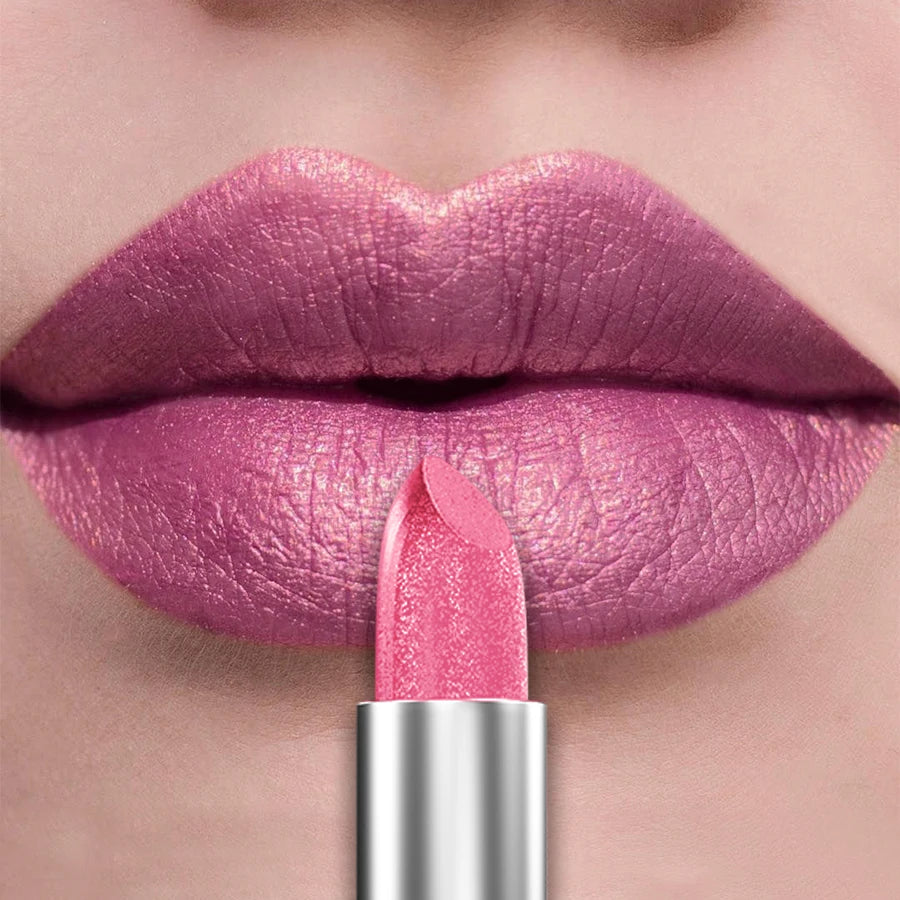 KAFURUX 21 Colors Bold & Intense Glitter Metallic Lipstick