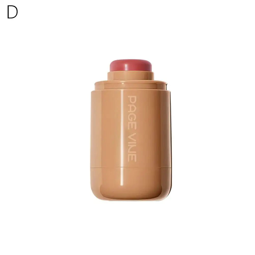 PAGE VINE Pocket Blush Stick β 2-in-1 Lip & Cheek Color | Long-Lasting, Hydrating Cream Blush & Lip Tint with Rich Pigment