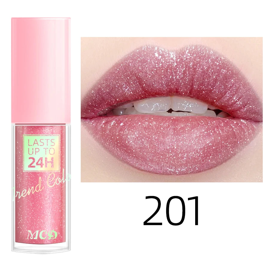 ✨ 18 Colors Glitter Lip Glaze — Shine Bright & Stay Hydrated All Day! 💄💧