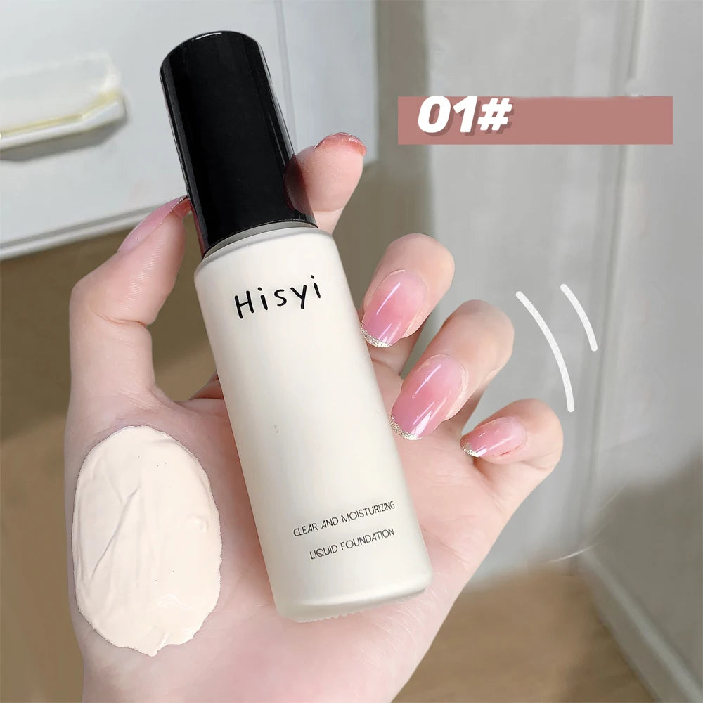 ✨ Flawless Finish Liquid Foundation – Conceal Blemishes, Even Skin Tone, & Glow Naturally
