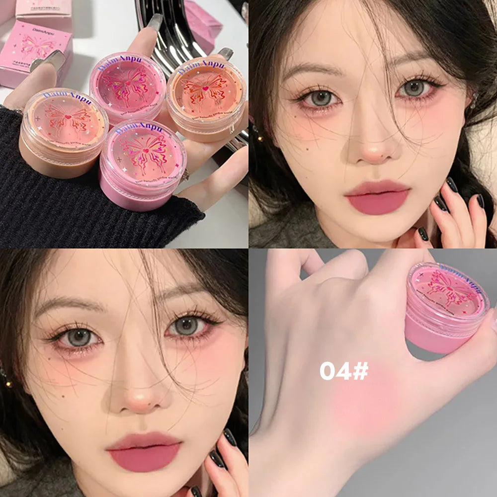 Airy Blush Clay Pigmented Powdery Cream Blusher DaimAnpu – Long-Lasting Matte Girlish Color for a Tender, Uplifting Look