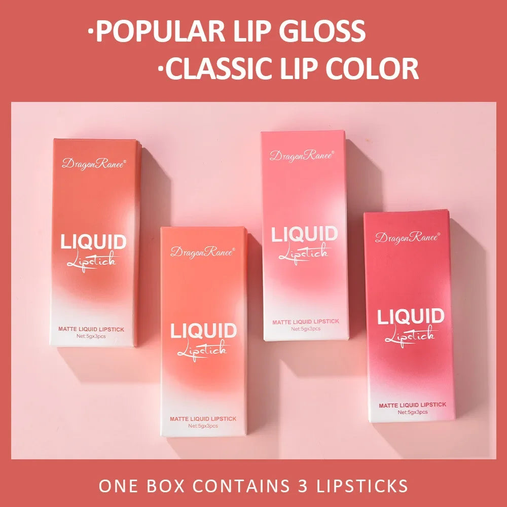 3 PCS Liquid Lipsticks Set β Unleash Bold, Beautiful Lips That Last All Day! ππ₯