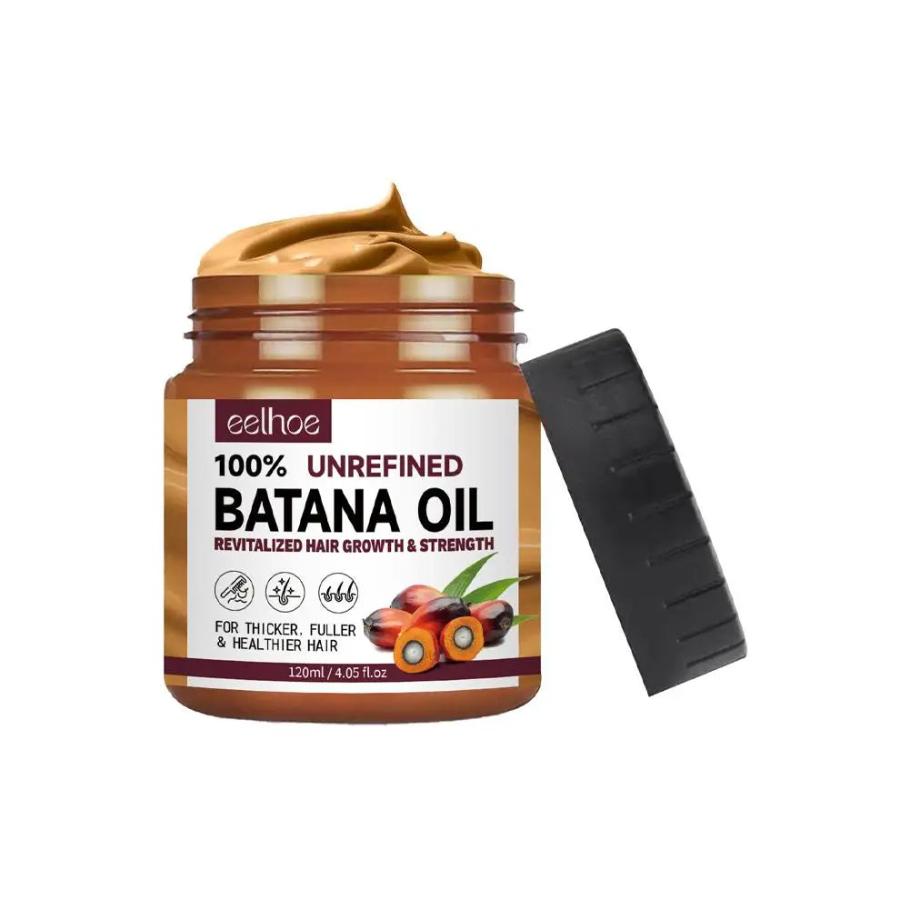 🔥 100% Pure Batana Hair Revival Oil – Deep Nourishment, Fast Growth, Anti-Breakage, and Silky Shine (120ml)