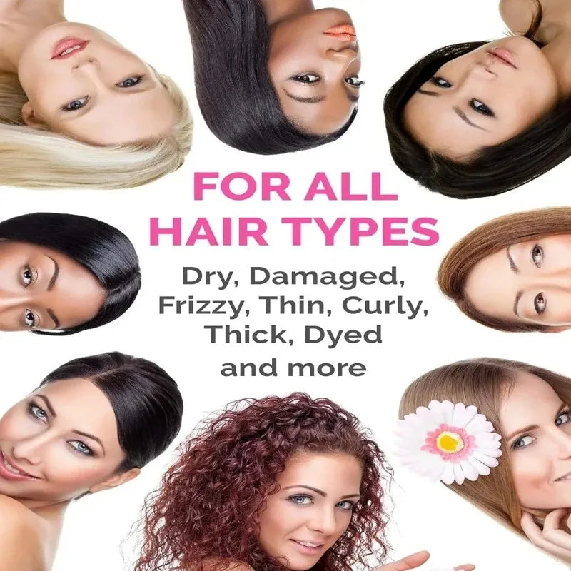 🧴 Transform Your Hair Instantly – Moroccan Agam Vitamin Oil Capsules for Silky, Damage-Free Hair (40 Count)