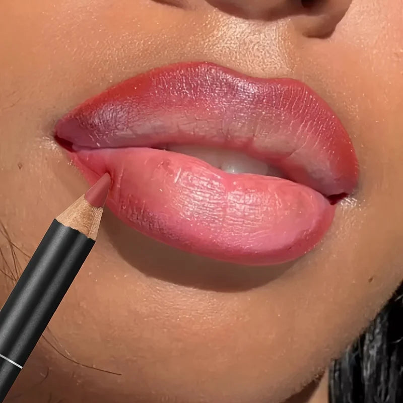 Luxury Matte Lip Liner – Long-Lasting, Smooth Application for Perfect Outline & Filling | Sculpted Lips That Command Attention